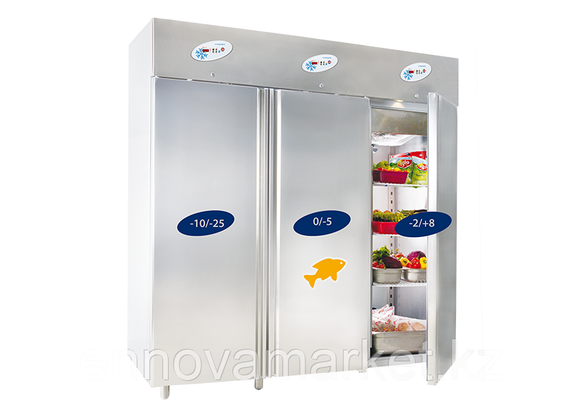 Комбинированные холодильники 3 двери FRENOX