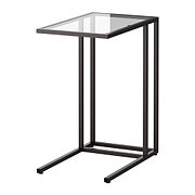 Стол подставка для ноутбука ВИТШЁ черно-коричневый ИКЕА, IKEA
