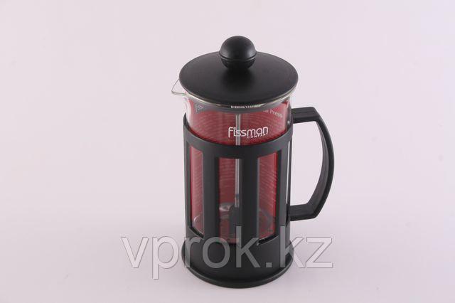 9002 FISSMAN Заварочный чайник с поршнем MOKKA 600 мл (стеклянная колба)