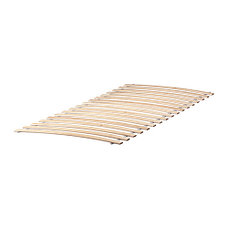 Кровать каркас МАЛЬМ коричневая морилка 90х200 Лурой ИКЕА, IKEA, фото 3