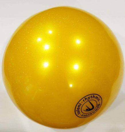 Мяч для художественной гимнастики с блестками 15-16 см Tuloni - фото 4 - id-p44093083