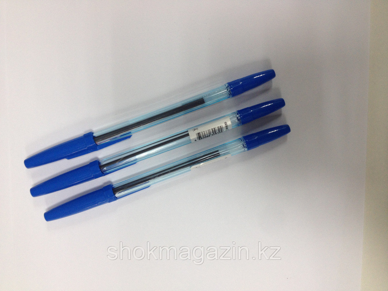 Ручка шариковая синяя Стамм Офис