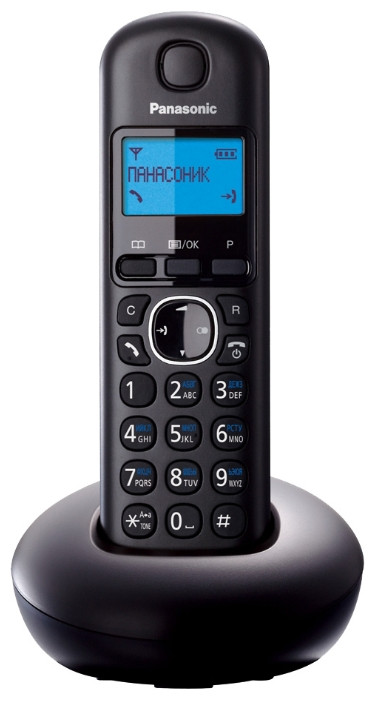 Panasonic KX-TGB210CAB DECT телефон цвет черный