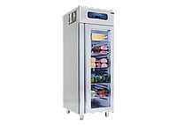 Вертикальный холодильник 1 дверь СО СТЕКЛОМ FRENOX