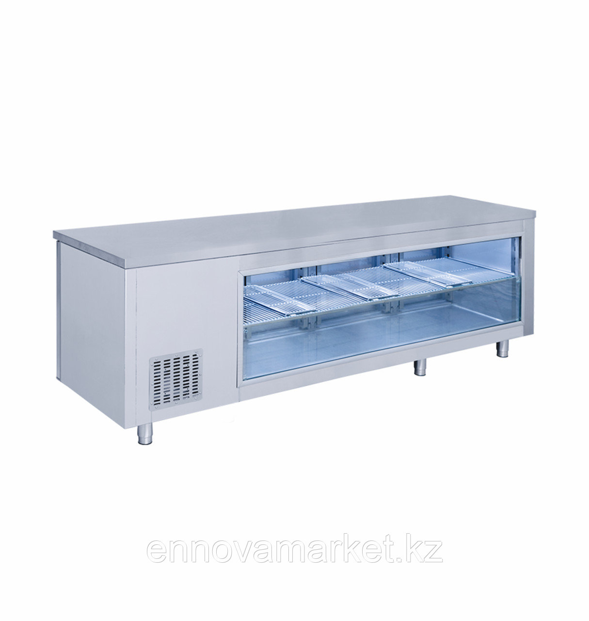 Горизонтальный холодильник со стеклом FRENOX, фото 1