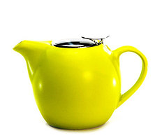 9294 FISSMAN Заварочный чайник 750 мл с ситечком, цвет СВЕТЛО-ЗЕЛЕНЫЙ (керамика)