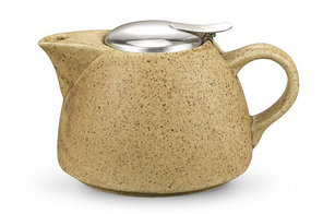 9299 FISSMAN Заварочный чайник 1000 мл с ситечком, цвет ПЕСОЧНЫЙ (керамика)