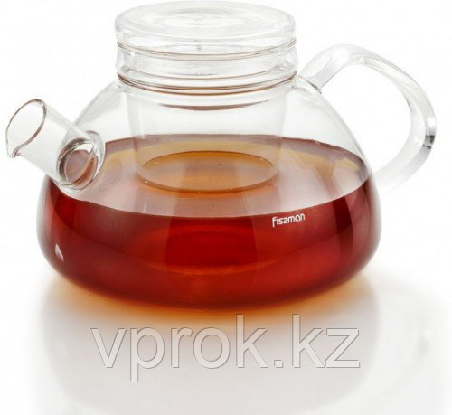 9226 FISSMAN Заварочный чайник ANITA 1200 мл со стеклянным фильтром (стекло)