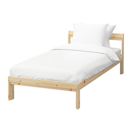 Кровать каркас НЕЙДЕН сосна  90х200 Лурой ИКЕА, IKEA, фото 2