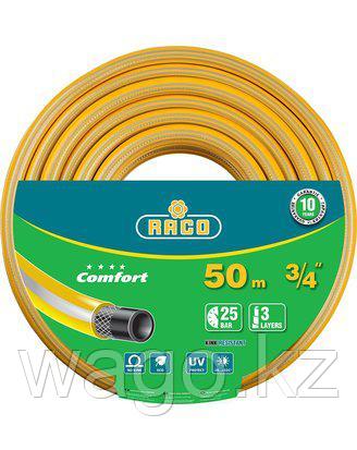 Шланг RACO COMFORT поливочный, 25атм., армированный, 3-х слойный, 3/4"х50м, фото 2