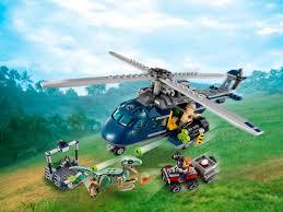 Lego Jurassic World 75928 Конструктор Лего Мир Юрского Периода Погоня за Блю на вертолёте