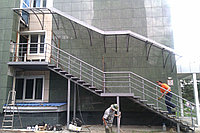Лестница с перилой, фото 1