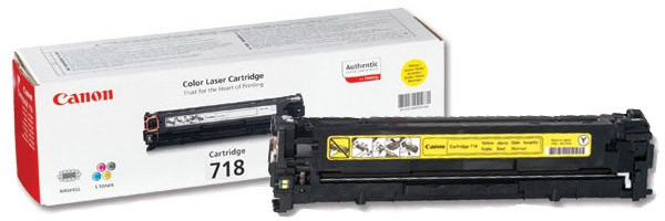 Canon 2659B002 Картридж 718Y Лазерный желтый
