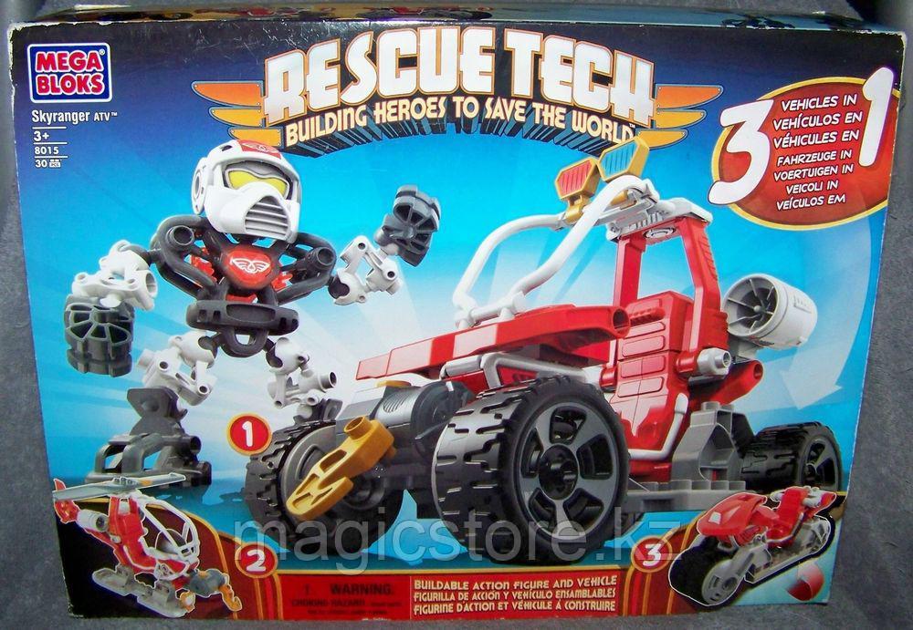 Конструктор Mega Bloks Rescue Tech 3 in 1 Спасательная техника, 30pcs
