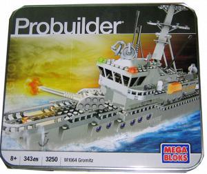 Конструктор Mega Bloks Probuilder Gromitz M1064 Корабль, 343pcs
