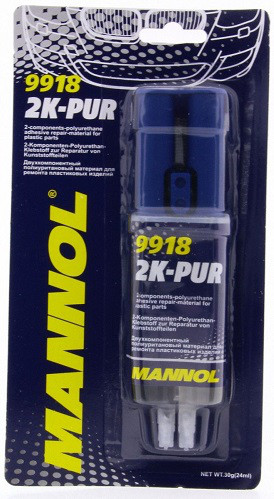 MANNOL 2K-PUR (состав для ремонта пластиковых изделий)