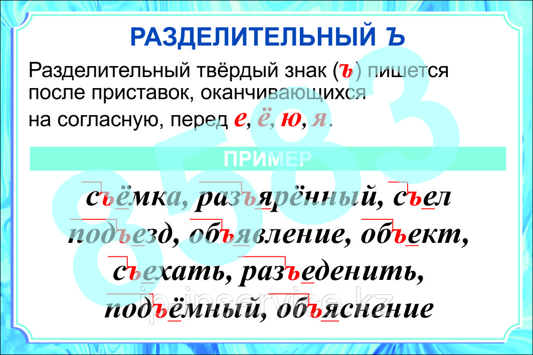 Плакаты по русскому 3 класс - фото 9 - id-p51864715