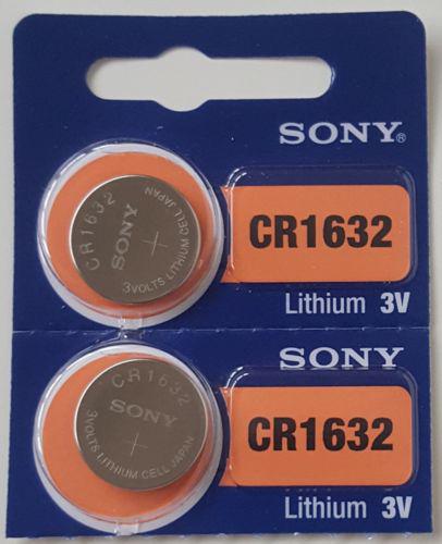 Sony CR1632 литиевая батарея