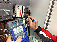 Замер сопротивления изоляции проводов и кабелей