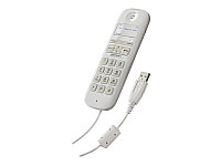 Телефонная USB трубка Poly Plantronics Calisto P240, white (57898.001)