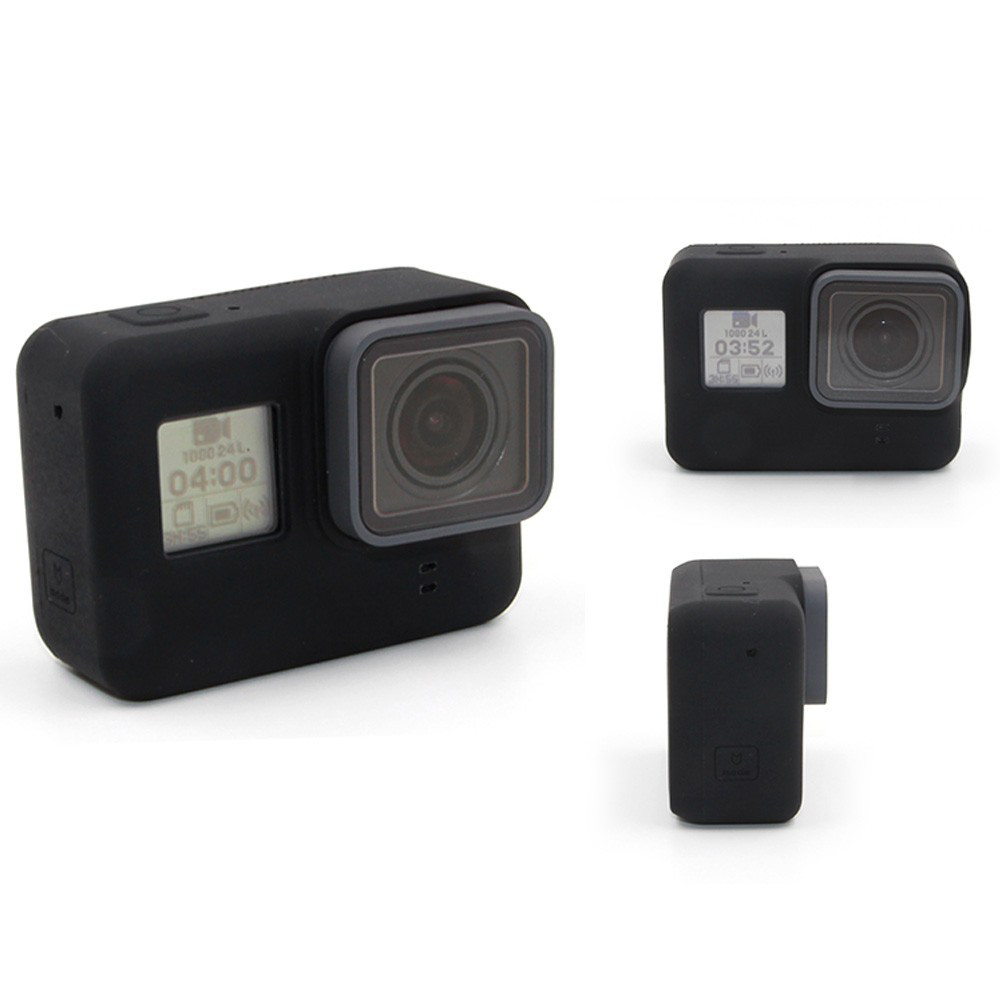 Силиконовый чехол для GoPro HERO 5/ HERO 6. Черный