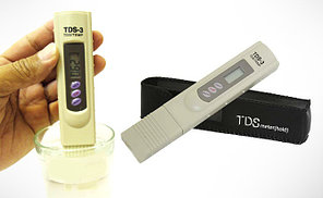 TDS-метр, солемер TDS-3 для измерения жесткости и температуры воды