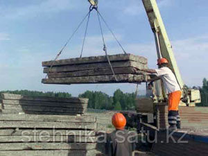 Погрузка плит