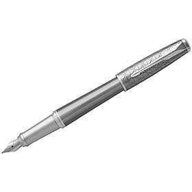 Ручка перьевая Parker "Urban Premium Silvered Powder CT" 0,8мм, подар. уп.