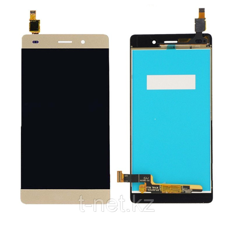Дисплей Huawei P8 Lite ALE-L21, с сенсором, цвет золотой 