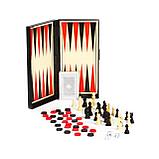 Удачная партия Бондибон BOX 4 в 1 шашки, шахматы, нарды, карты арт. 9841, фото 3