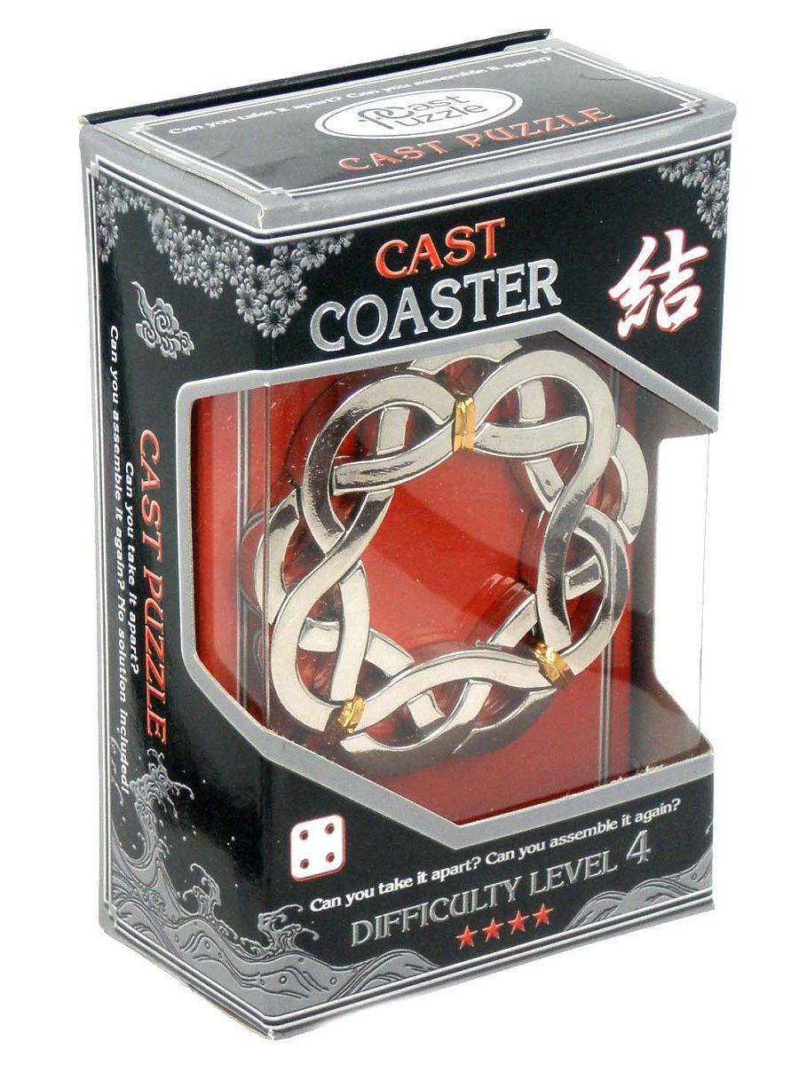 Головоломка Cast Coaster, difficulty Level 4, Hanayama
