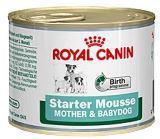 Royal Canin Starter Mousse, 195г, Роял Канин начальный корм для щенков