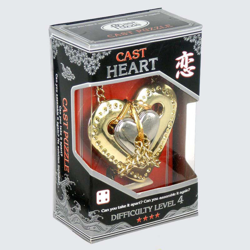 Головоломка Cast Heart, difficulty Level 4, Hanayama