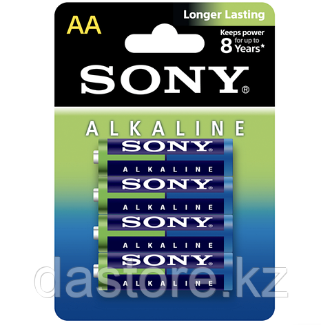 Sony Plat AA(LR6*4шт) AM3PT-B4D Батарейки 4 штуки блистер, фото 1