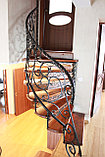 Кованная лестница с перилами, фото 5
