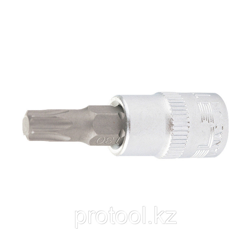 Головка с битой вставкой PZ1, квадрат 1/4", CrV,STELS