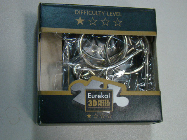 Головоломка миниметаллическая Eurika Miniwire №4, *