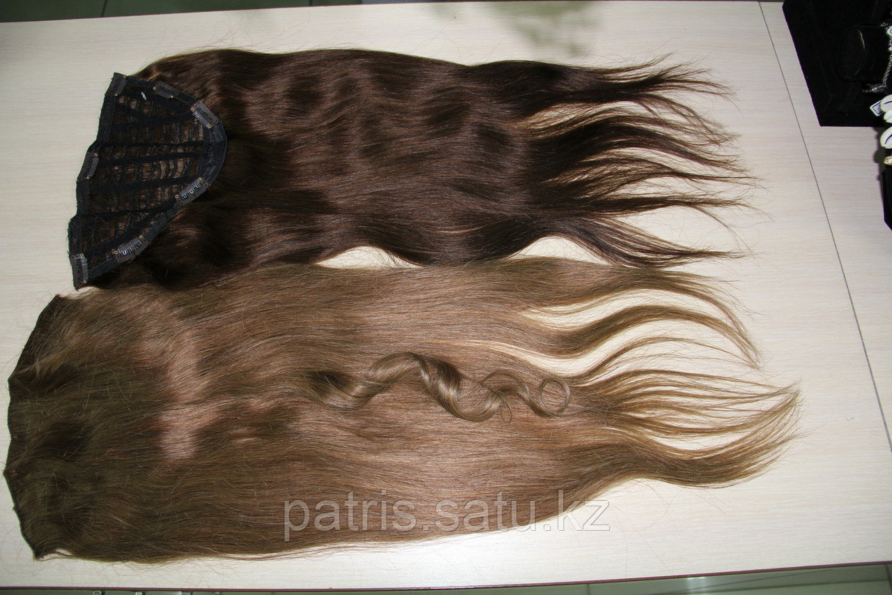 Наращивание из волос в виде полупарика. - фото 1 - id-p3530103