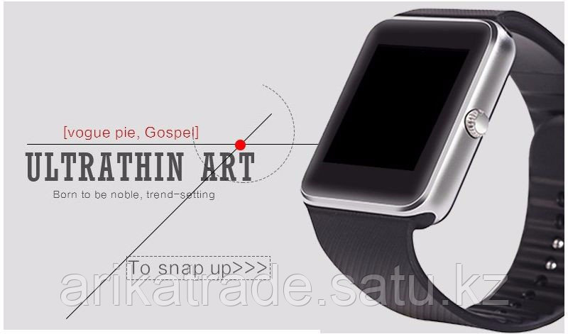 GT08 (камера 2 МП + TF Card MAX 32GB + 380 mAh обновленная модель 2018 г.)