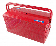 Ящик переносной для инструмента металлический красный - фото 1 - id-p52094916