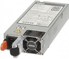 Блок питания Dell Hot-plug Power Supply (1+0), 495W,CusKit/13G Servers 450-AEBM