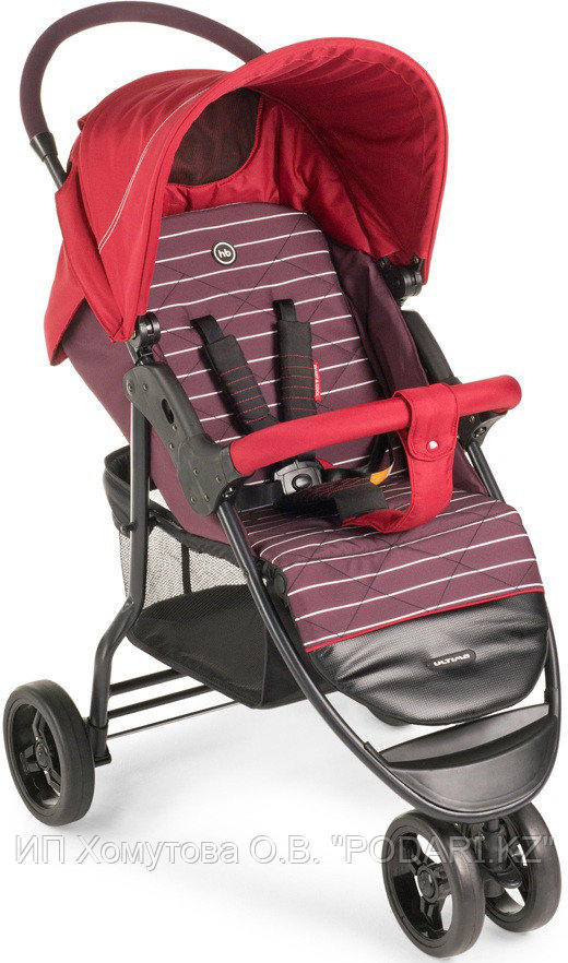 Коляска прогулочная Happy Baby "Ultima", (MAROON)