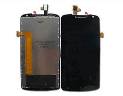 Дисплей Lenovo S920 с сенсором, цвет черный