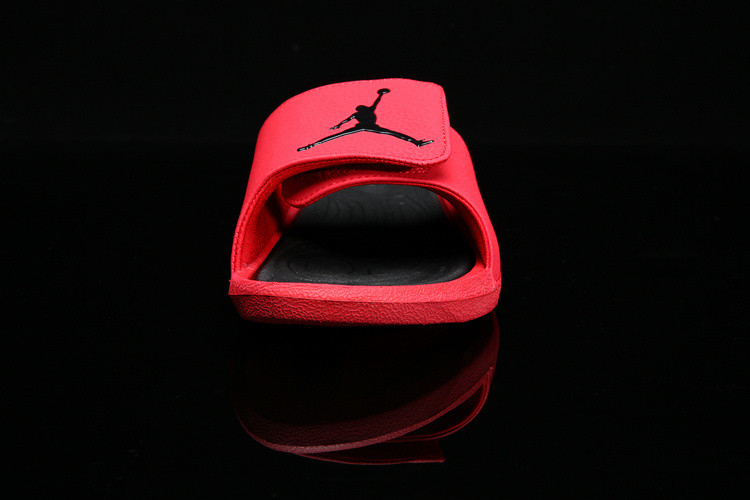 Шлепанцы мужские Air Jordan Hydro 6 gym red/black - фото 3 - id-p52122999