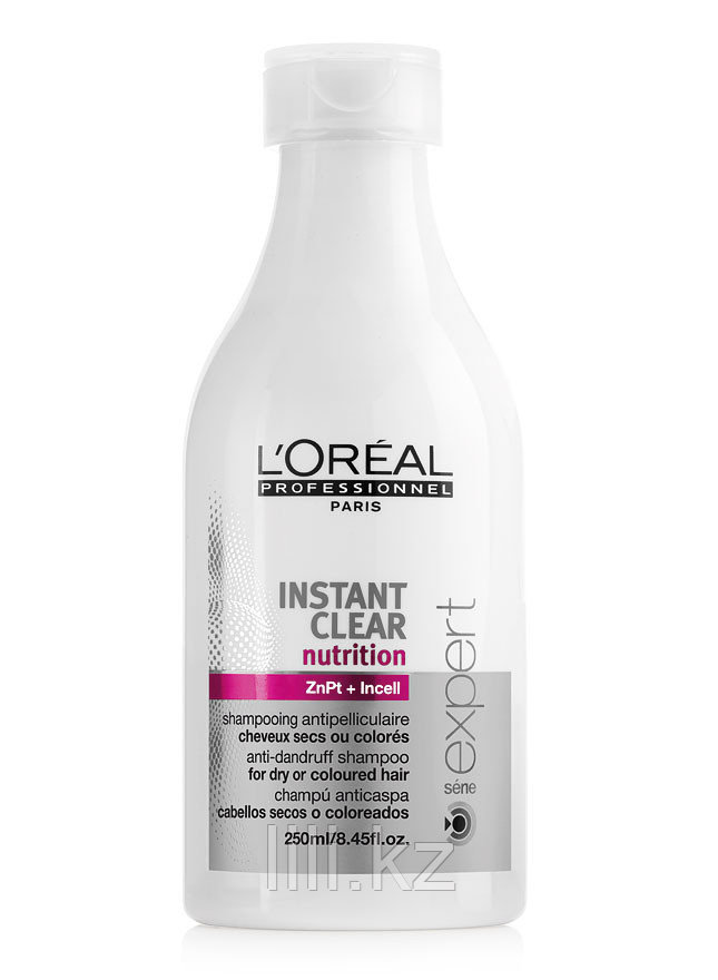 Шампунь против перхоти для сухих или окрашенных волос L'Oreal Professionnel Instant Clear Nutrition 250 мл. - фото 1 - id-p3535728