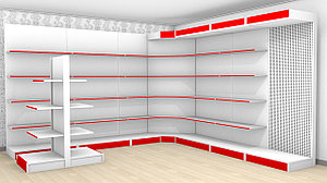 Стеллаж для супермаркета