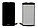 Дисплей LG L Fino D295 с сенсором, цвет черный, фото 2