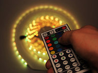 Набор 44 кнопочный пульт ДУ + 5 метров RGB ленты IP20