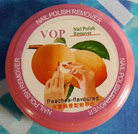 Салфетки для снятия лака персик