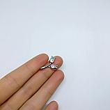 Навеска Цветок с фианитами, 17х15мм, фото 2